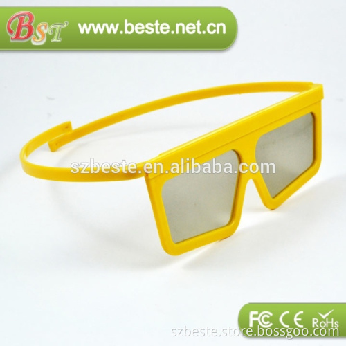 NEW Arrival! plastic 3d glasses linear polarized IMAX big cinema 3d glasses